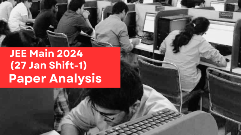 JEE Main 2024 Shift-1 Paper Analysis. Paper Was Easy To Moderate ...